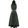 image:imageSCARLET DARKNESS Hood Renaissance Dress Medieval Underbust Pirate CostumeDark Green