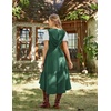 image:imageSCARLET DARKNESS Hood Renaissance Dress Medieval Underbust Pirate CostumeEmerald Green