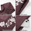 image:imageSCARLET DARKNESS Hood Renaissance Dress Medieval Underbust Pirate CostumeGray Purple