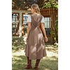 image:imageSCARLET DARKNESS Hood Renaissance Dress Medieval Underbust Pirate CostumeLight Brown