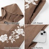 image:imageSCARLET DARKNESS Hood Renaissance Dress Medieval Underbust Pirate CostumeLight Brown