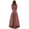 image:imageSCARLET DARKNESS Hood Renaissance Dress Medieval Underbust Pirate CostumeMauve Pink