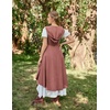 image:imageSCARLET DARKNESS Hood Renaissance Dress Medieval Underbust Pirate CostumeMauve Pink