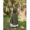image:imageSCARLET DARKNESS Hood Renaissance Dress Medieval Underbust Pirate CostumeOlive Green