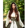image:imageSCARLET DARKNESS Hood Renaissance Dress Medieval Underbust Pirate CostumeOlive Green