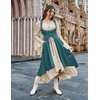 image:imageSCARLRT DARKNESS Women Renaissance Costume Underbust Pirate High Low DressIndigo