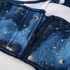 image:imageScarlet Darkness Corset Belt for Women Renaissance Lace up Floral CorsetsBlue Planet