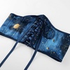 image:imageScarlet Darkness Corset Belt for Women Renaissance Lace up Floral CorsetsBlue Planet
