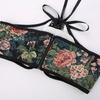 image:imageScarlet Darkness Corset Belt for Women Renaissance Lace up Floral CorsetsDeep Pink Floral