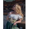 image:imageScarlet Darkness Corset Belt for Women Renaissance Lace up Floral CorsetsGreen Butterfly