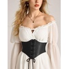 image:imageScarlet Darkness Corset Belt for Women Renaissance Pirate CorsetBlack