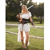 image:imageScarlet Darkness Corset Belt for Women Satin Waist Training Cincher CorsetBlack