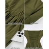 image:imageScarlet Darkness Corset Mini Dress Adjustable Straps Sundress with PocketsGrass Green