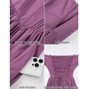 image:imageScarlet Darkness Corset Mini Dress Adjustable Straps Sundress with PocketsGray Purple