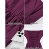 image:imageScarlet Darkness Corset Mini Dress Adjustable Straps Sundress with PocketsPurple Red