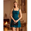 image:imageScarlet Darkness Corset Mini Dress Adjustable Straps Sundress with PocketsRoyal Blue
