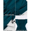 image:imageScarlet Darkness Corset Mini Dress Adjustable Straps Sundress with PocketsRoyal Blue