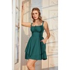 image:imageScarlet Darkness Corset Mini Dress for Women Teens Grad Homecoming SundressBlue Green