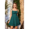 image:imageScarlet Darkness Corset Mini Dress for Women Teens Grad Homecoming SundressBlue Green