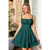 image:imageScarlet Darkness Corset Mini Dress for Women Teens Grad Homecoming SundressBlue Green