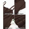 image:imageScarlet Darkness Corset Mini Dress for Women Teens Grad Homecoming SundressChocolate