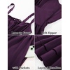 image:imageScarlet Darkness Corset Mini Dress for Women Teens Grad Homecoming SundressDark Purple