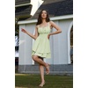 image:imageScarlet Darkness Corset Mini Dress for Women Teens Grad Homecoming SundressGrass Green