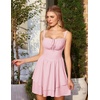 image:imageScarlet Darkness Corset Mini Dress for Women Teens Grad Homecoming SundressLight Pink
