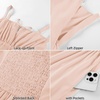 image:imageScarlet Darkness Corset Mini Dress for Women Teens Grad Homecoming SundressOatmeal