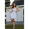 image:imageScarlet Darkness Corset Mini Dress for Women Teens Grad Homecoming SundressPale Blue