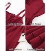 image:imageScarlet Darkness Corset Mini Dress for Women Teens Grad Homecoming SundressRed