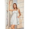 image:imageScarlet Darkness Corset Mini Dress for Women Teens Grad Homecoming SundressWhite