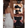 image:imageScarlet Darkness Corset Tops for Women Going Out Bustier TopsBlack
