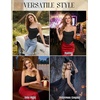 image:imageScarlet Darkness Corset Tops for Women Going Out Bustier TopsBlack