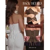 image:imageScarlet Darkness Corset Tops for Women Going Out Bustier TopsCoffee