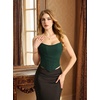 image:imageScarlet Darkness Corset Tops for Women Going Out Bustier TopsDark Green