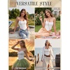 image:imageScarlet Darkness Corset Tops for Women Going Out Bustier TopsWhite