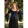 image:imageScarlet Darkness Corset Tops for Women Renaissance BodiceNavy Floral