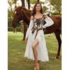 image:imageScarlet Darkness Corset Tops for Women Renaissance Lace Up Floral BustierBrown Floral