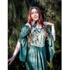 image:imageScarlet Darkness Corset Tops for Women Renaissance Lace Up Floral BustierForest Daisy