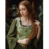 image:imageScarlet Darkness Corset Tops for Women Renaissance Lace Up Floral BustierGreen Butterfly