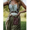 image:imageScarlet Darkness Corset Tops for Women Renaissance Lace Up Floral BustierGreen Line Flower