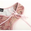 image:imageScarlet Darkness Corset Tops for Women Renaissance Lace Up Floral BustierPink Daisy