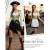 image:imageScarlet Darkness Corset Tops for Women Renaissance Underbust CorsetsForest Lattice