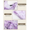 image:imageScarlet Darkness Corset Tops for Women Renaissance Underbust CorsetsLight Purple Floral