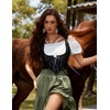 image:imageScarlet Darkness Corset Tops for Women Renaissance Underbust CorsetsMidnight Tracery
