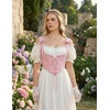 image:imageScarlet Darkness Corset Tops for Women Renaissance Underbust CorsetsPink