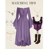 image:imageScarlet Darkness Corset Tops for Women Renaissance Underbust CorsetsRoyal Plum