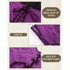 image:imageScarlet Darkness Corset Tops for Women Renaissance Underbust CorsetsRoyal Plum
