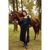 image:imageScarlet Darkness Corset Tops for Women Sweetheart Neckline Overbust BustierBlue